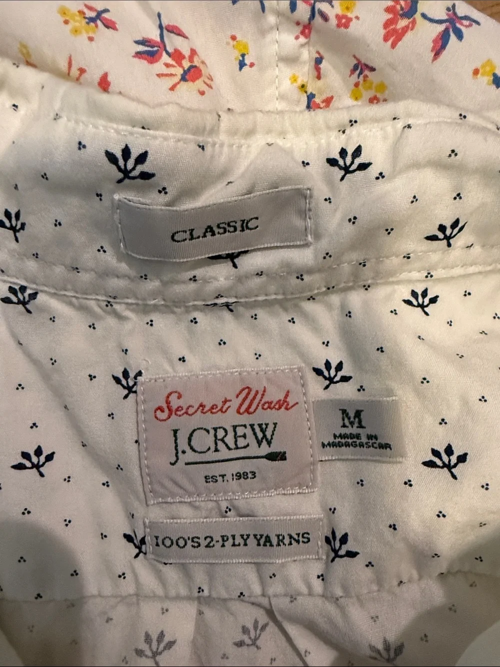 2 J.Crew secret wash shirt sleeve button ups